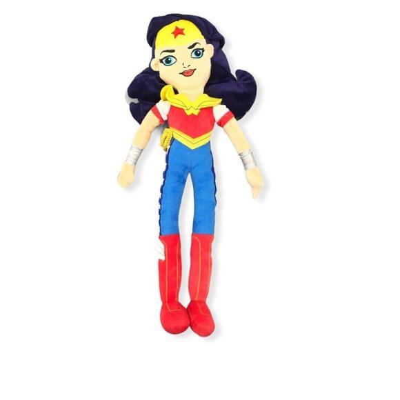 DC Comics Other - Wonder Woman Kids Plush Doll Cuddle Pillow Buddy 20" Tall DC Super Hero Girls